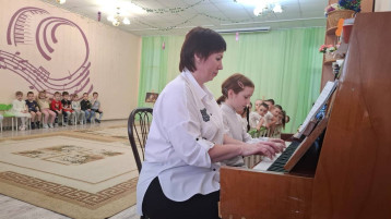 Учащиеся музыкальной школы в гостях у дошколят Учащиеся музыкальной школы в гостях у дошколят.